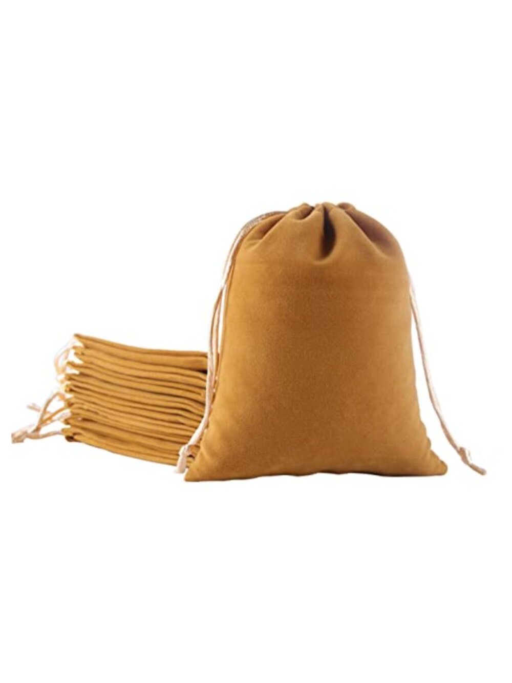 Velvet Drawstring Gift Bags 10pc Jewelry Pouch Satin Cord Party Favor Bags
